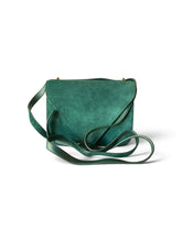 Bottega Veneta Suede Crossbody Shoulder Bag – Green