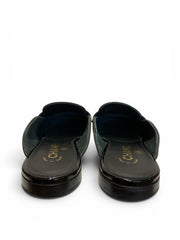 Chanel Black Leather CC Mules | Effortless Chic Essential – Size 40