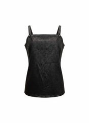Chanel Black Sparkly Sheer Top – Size 44 | Timeless Evening Essential
