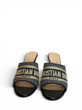 Christian Dior Dway Heeled Mule Slides – Size 40