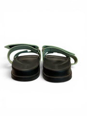 Hermès Chypre Sandals Vert Jade Epsom | Ultimate Luxury Comfort – Size 40.5