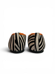 Pretty Ballerinas Ella Zebra Print Flats | Playful Statement – Size 39