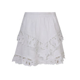 Minifalda blanca de Isabel Marant