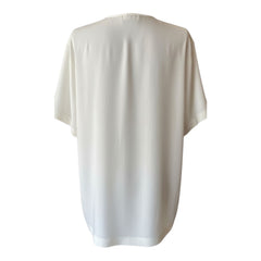 Alberta Ferretti Silk Blouse Off-White Size – IT 44