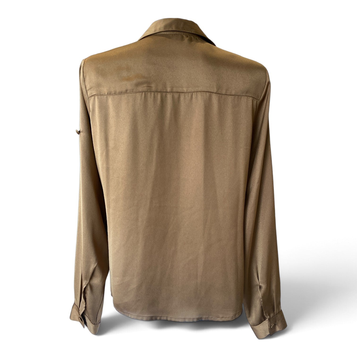 Amaris Relaxed Blouse – Camel – Small