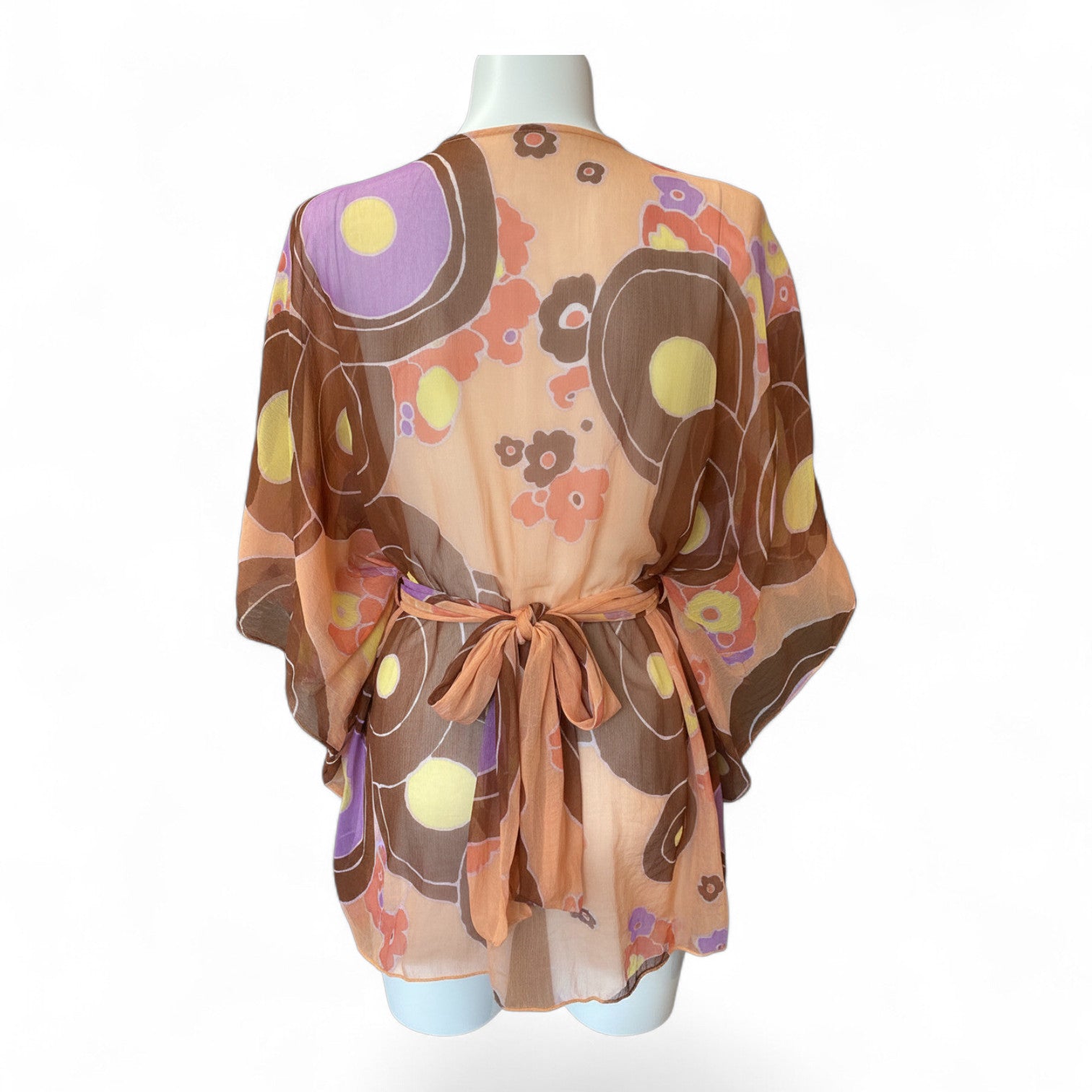 Antik Batik Silk Butterfly Tunic – Size M