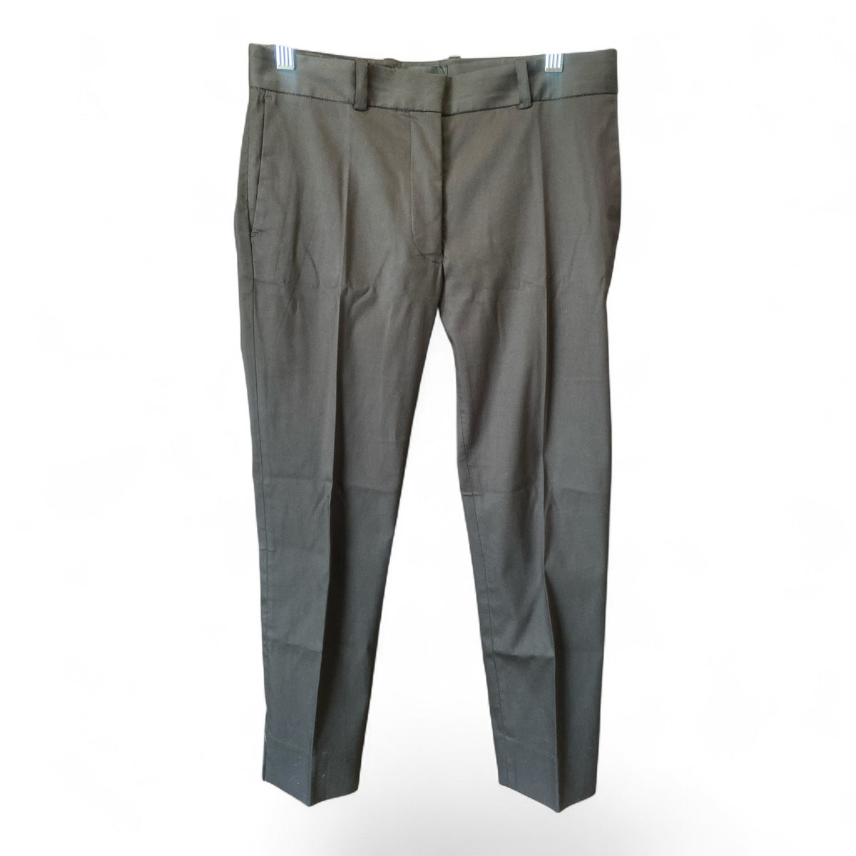 Brunello Cucinelli Wool Monili Tailored Pants Green Beige – USA 4