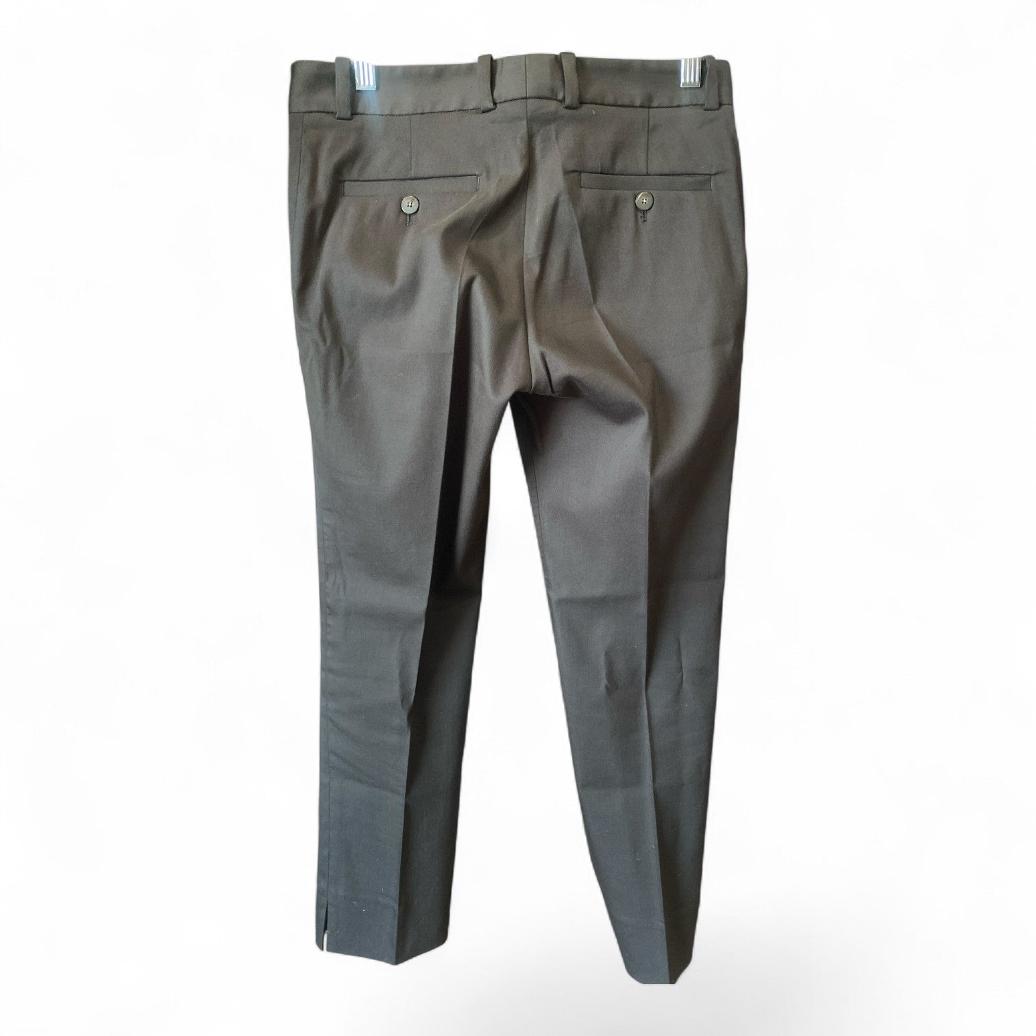 Brunello Cucinelli Wool Monili Tailored Pants Green Beige – USA 4