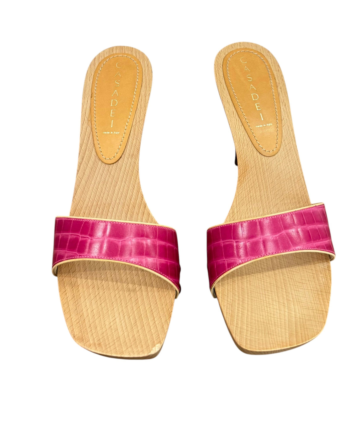 Casadei Pink Platform Mules – Size EU 40