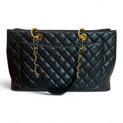 Chanel Grand Shopping Tote (GST) – Black Caviar Leather – Gold Hardware