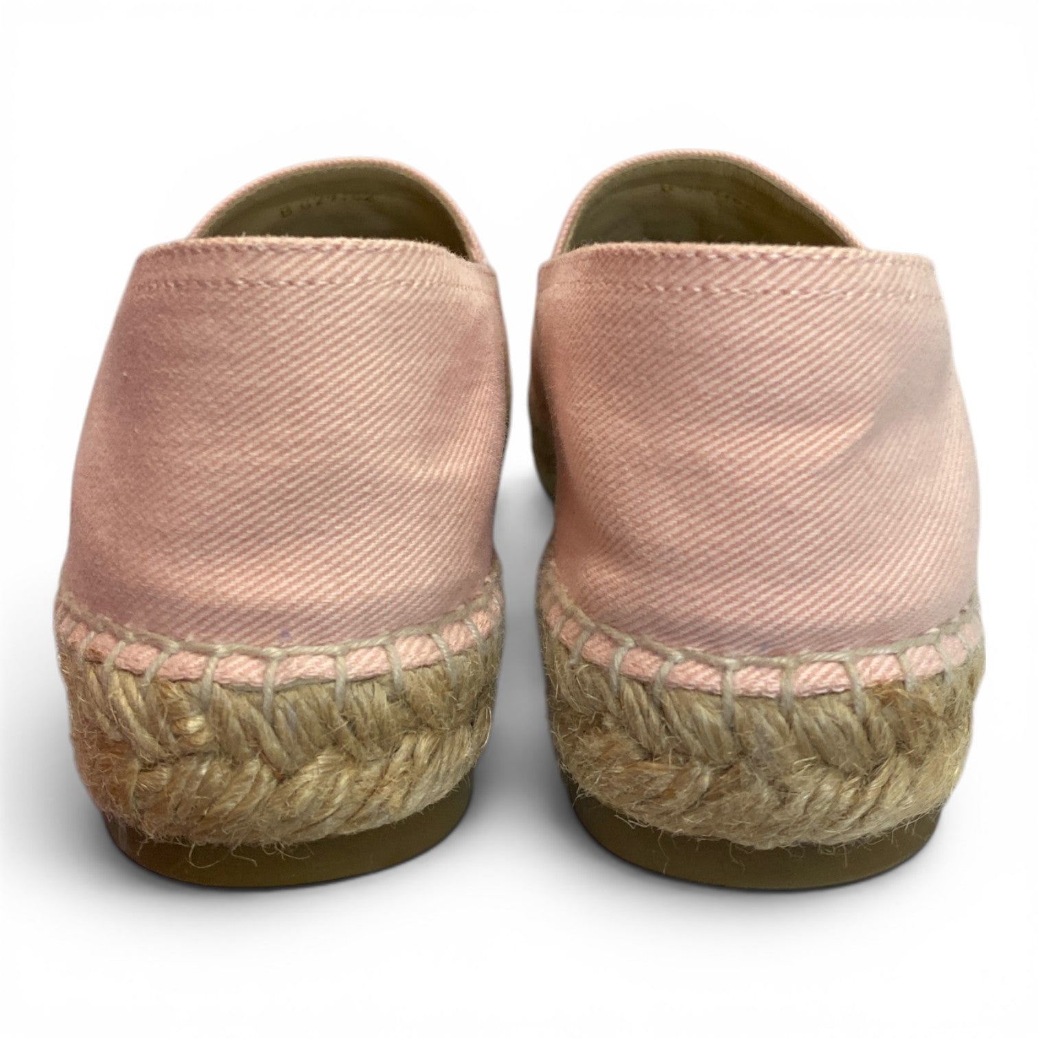Chanel Pink Denim CC Espadrilles – Size 38