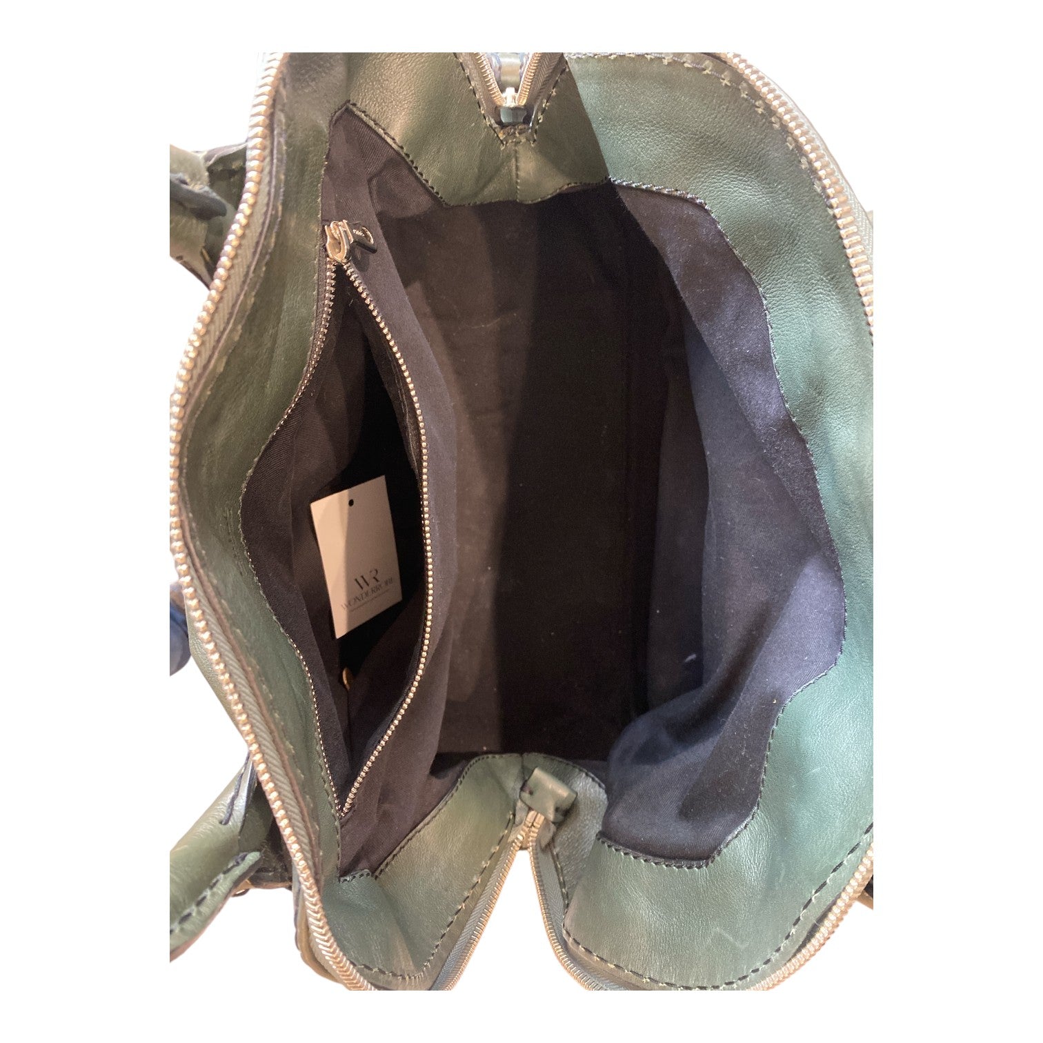 Chloé Vintage Edith Large Leather Bowler Satchel – Dark Green