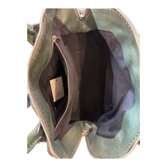 Chloé Vintage Edith Large Leather Bowler Satchel – Dark Green