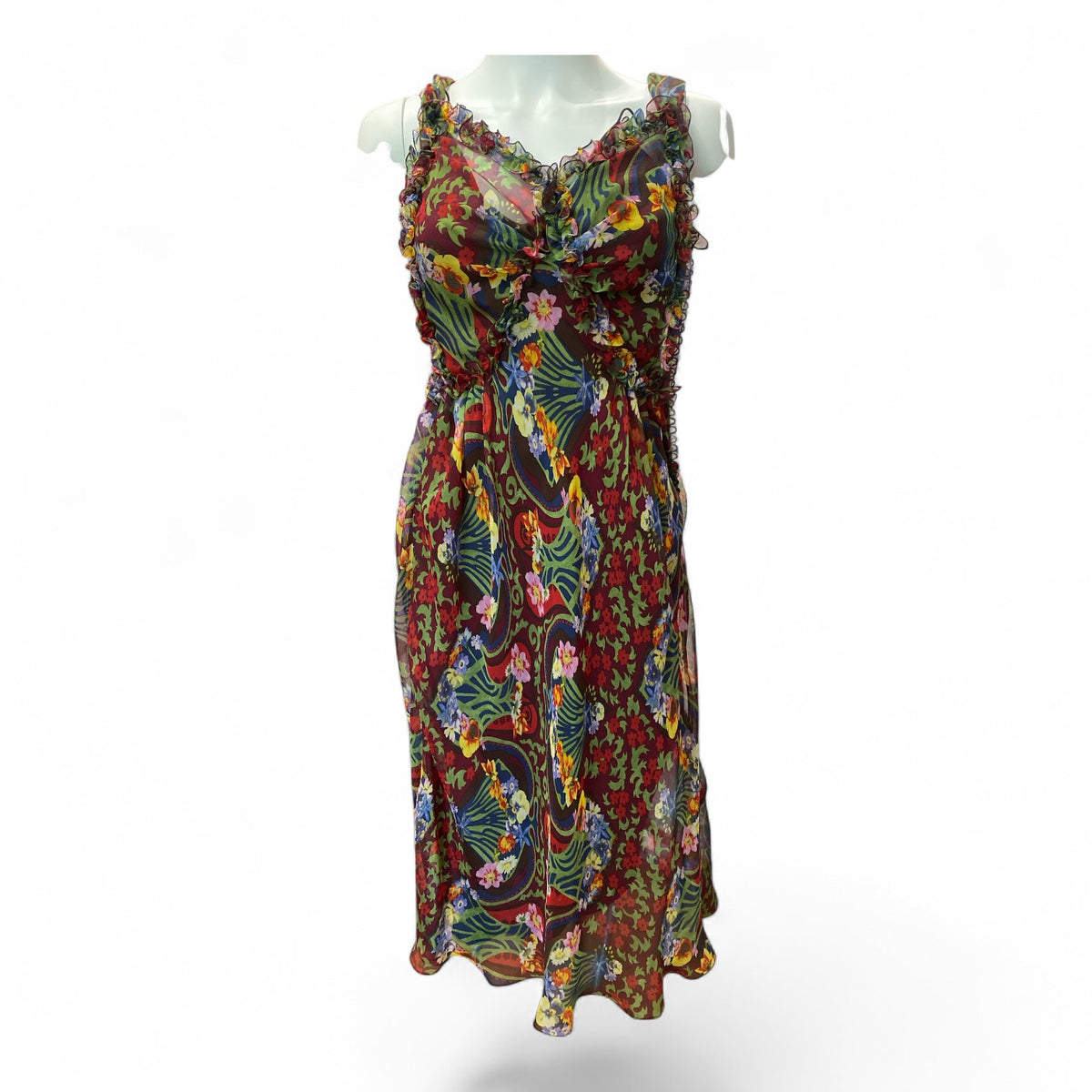 Christian Dior Floral Dress – Size IT 40