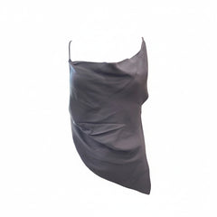 Christopher Esber Draped Asymmetric Silk Top Grey – Size 38