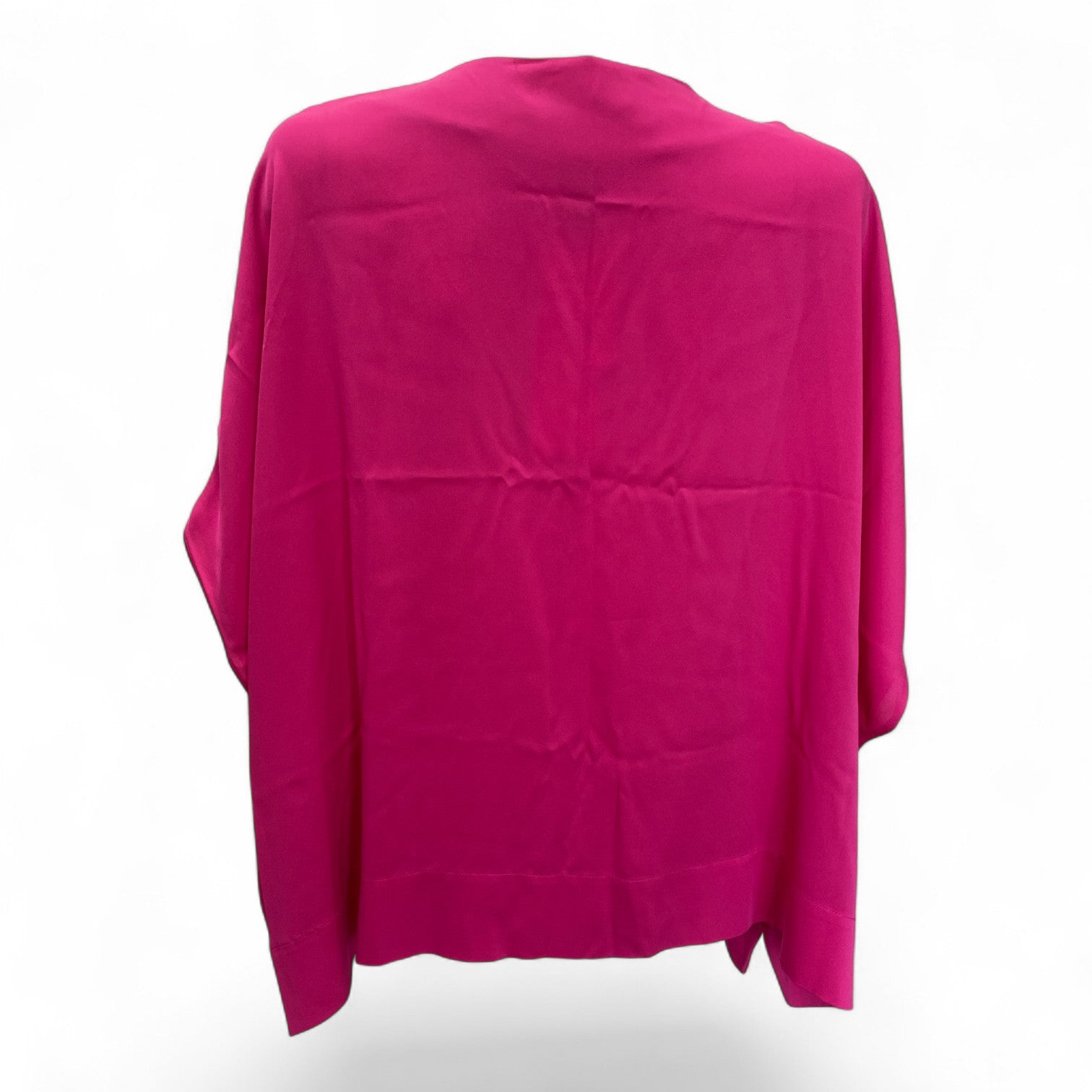 Diane von Furstenberg Fuchsia Silk Blouse – Size M