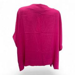 Diane von Furstenberg Fuchsia Silk Blouse – Size M
