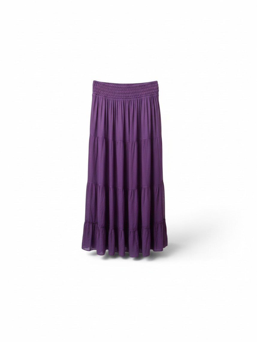 Devotion Midi Skirt – Purple – Small
