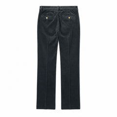 Elisabetta Franchi Black Velvet Pants – Size 42