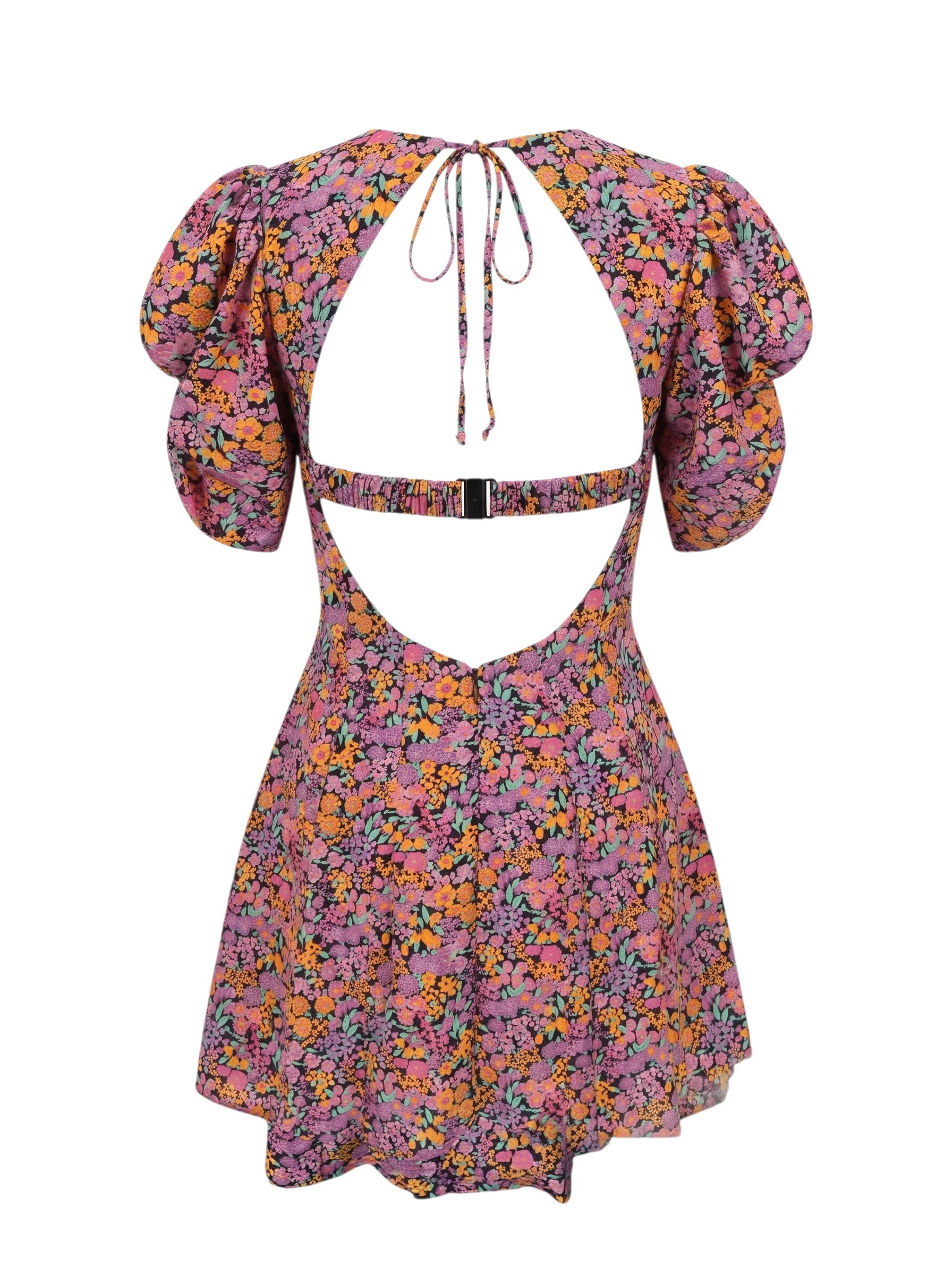 For Love & Lemons Claude Mini Dress Floral – Size Medium