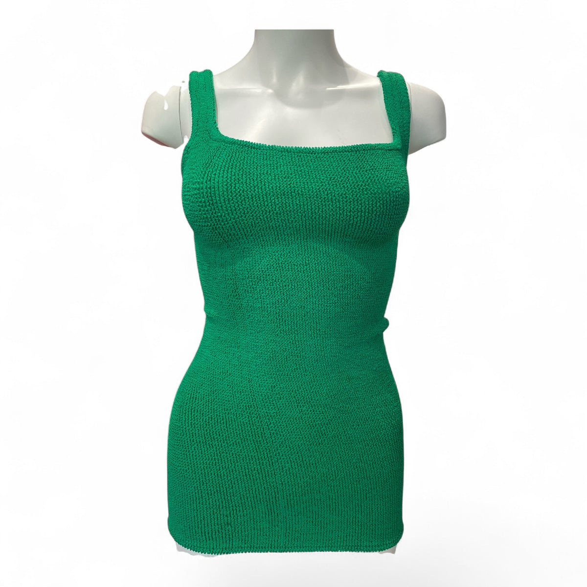 Hunza Green Mini Dress - No Size Tag