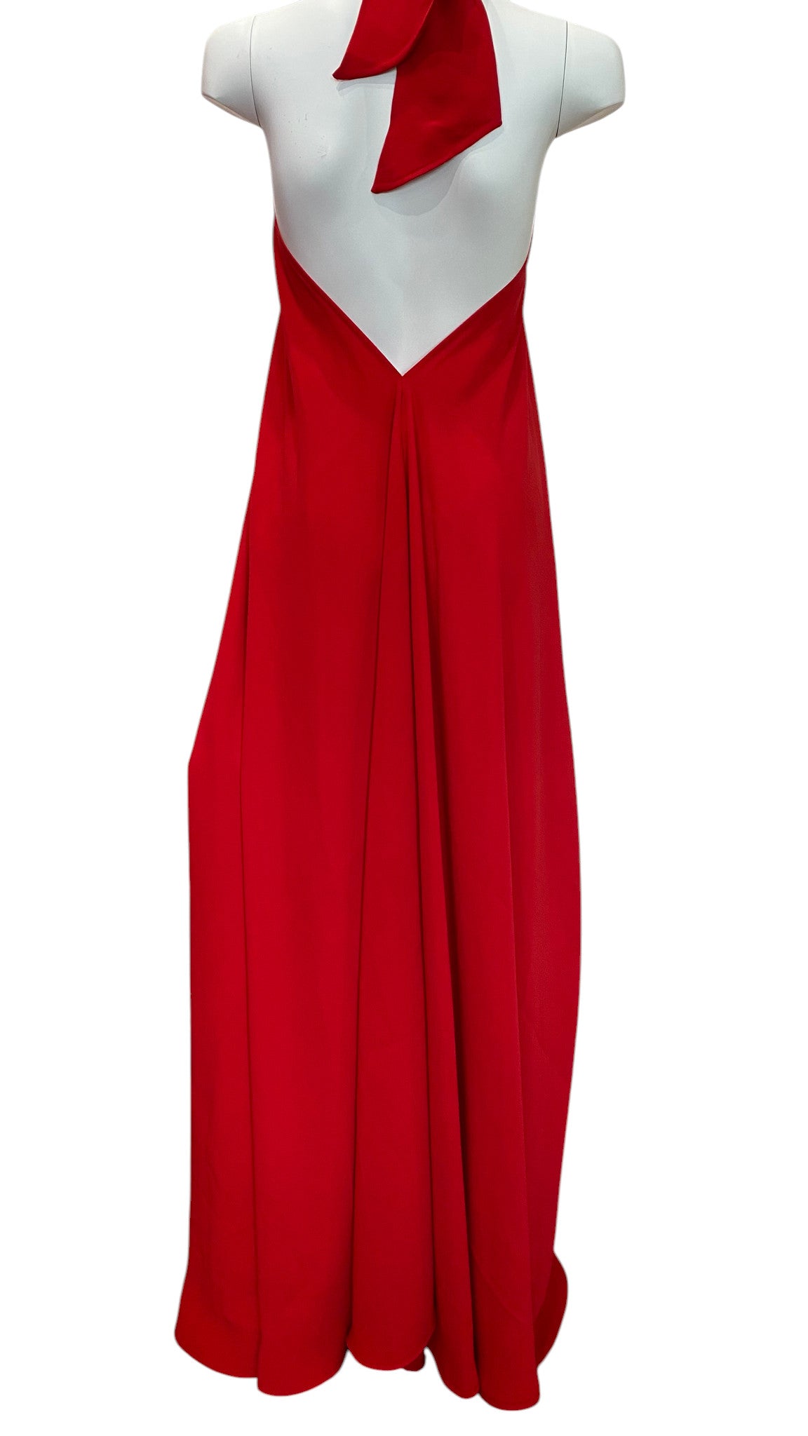 Mojo Red Co-Ord Set Pants and Long, Elegant Two Piece Outfit - Size Small