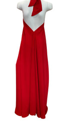 Mojo Red Co-Ord Set Pants and Long, Elegant Two Piece Outfit - Size Small
