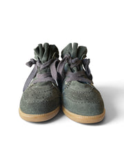 Isabel Marant Suede High-Top Wedge Sneakers – Black – Size 40