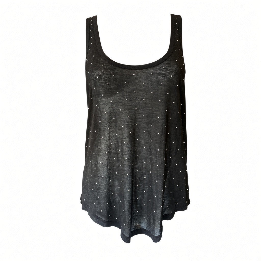 Isabel Marant Embellished Sleeveless Top – Black – No Size Tag