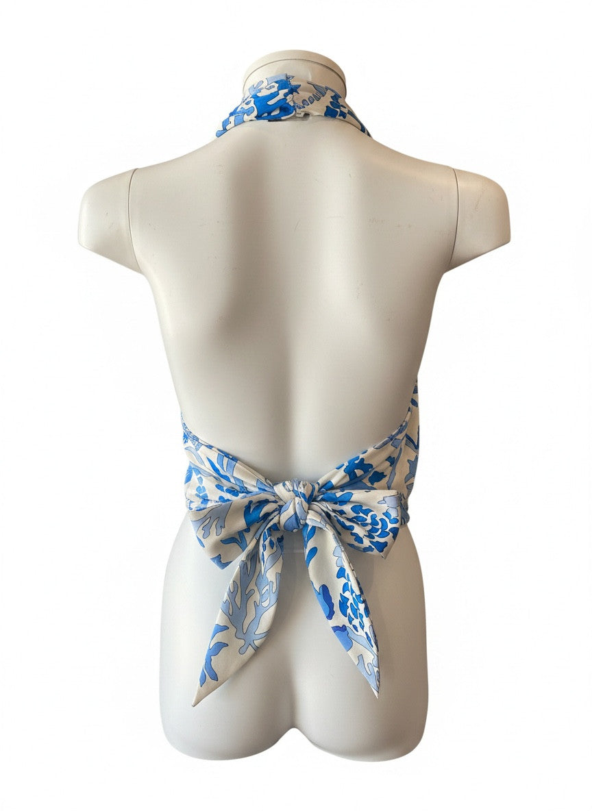 J.McLaughlin Silk Halter Top - Size Small