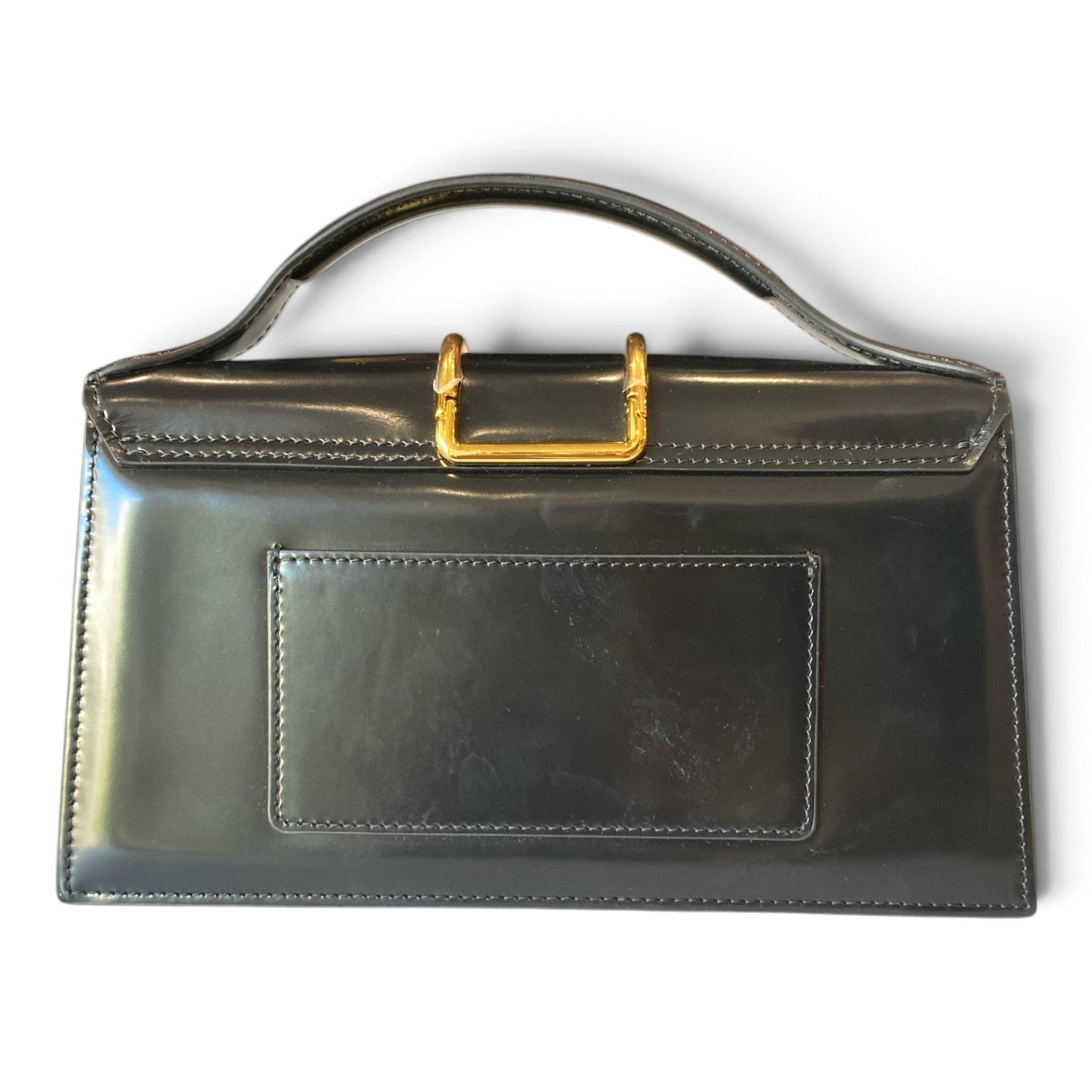 Jacquemus Le Grand Bambino Leather Handbag – Black