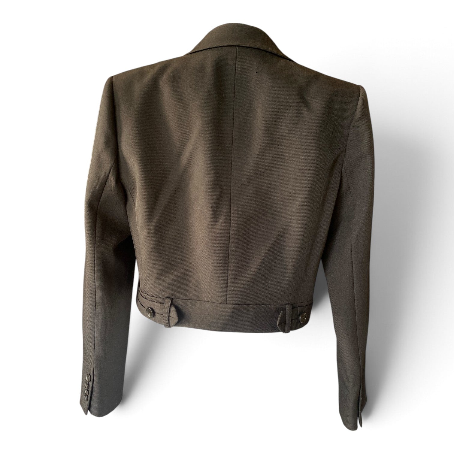 L’Amitié Cropped Tailored Blazer – Black – Small