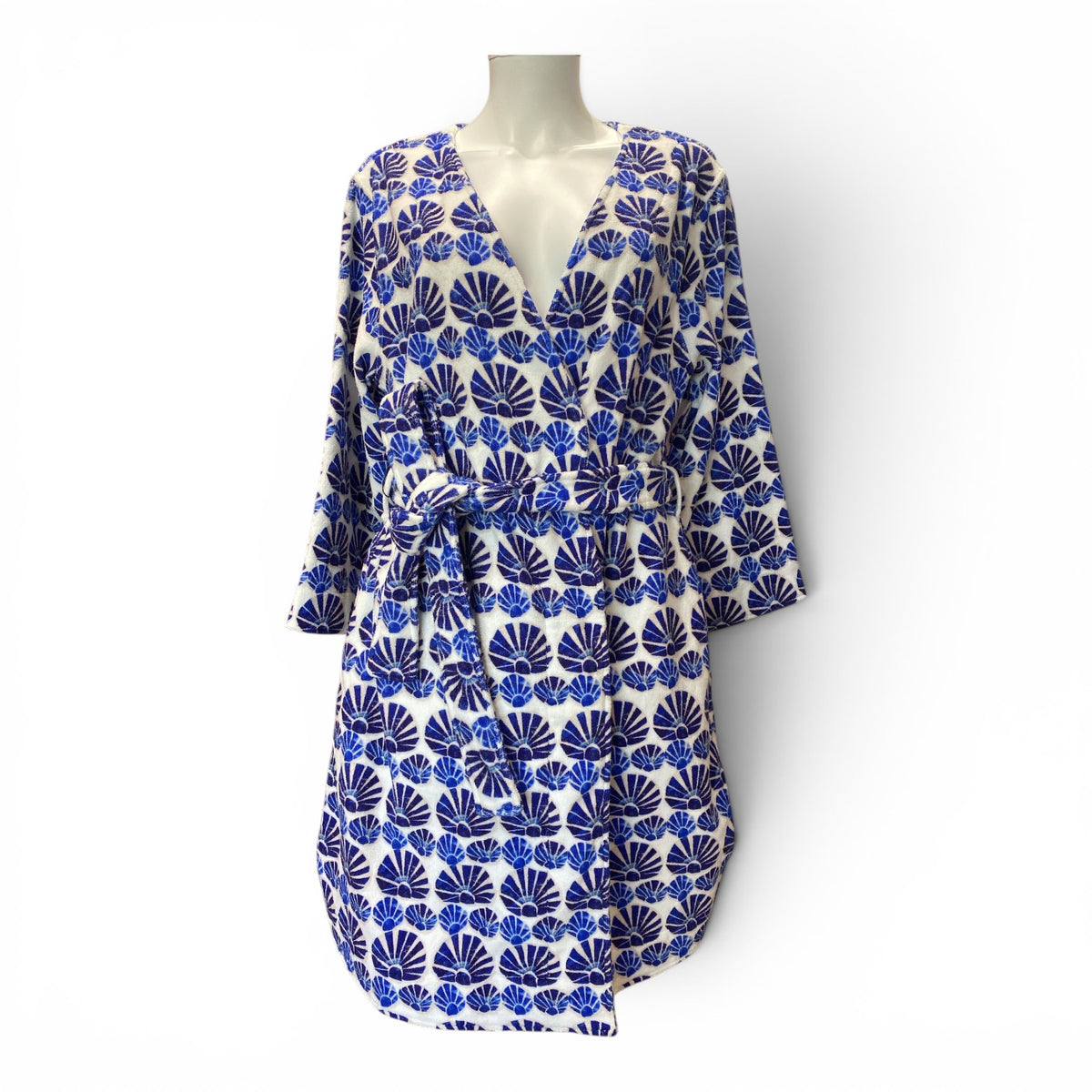 La DoubleJ Conchiglie Cotton Towelling Robe - No Size