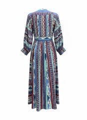 Le Sirenuse Bohemian Kaftan Dress – Multicolor – Size Unspecified