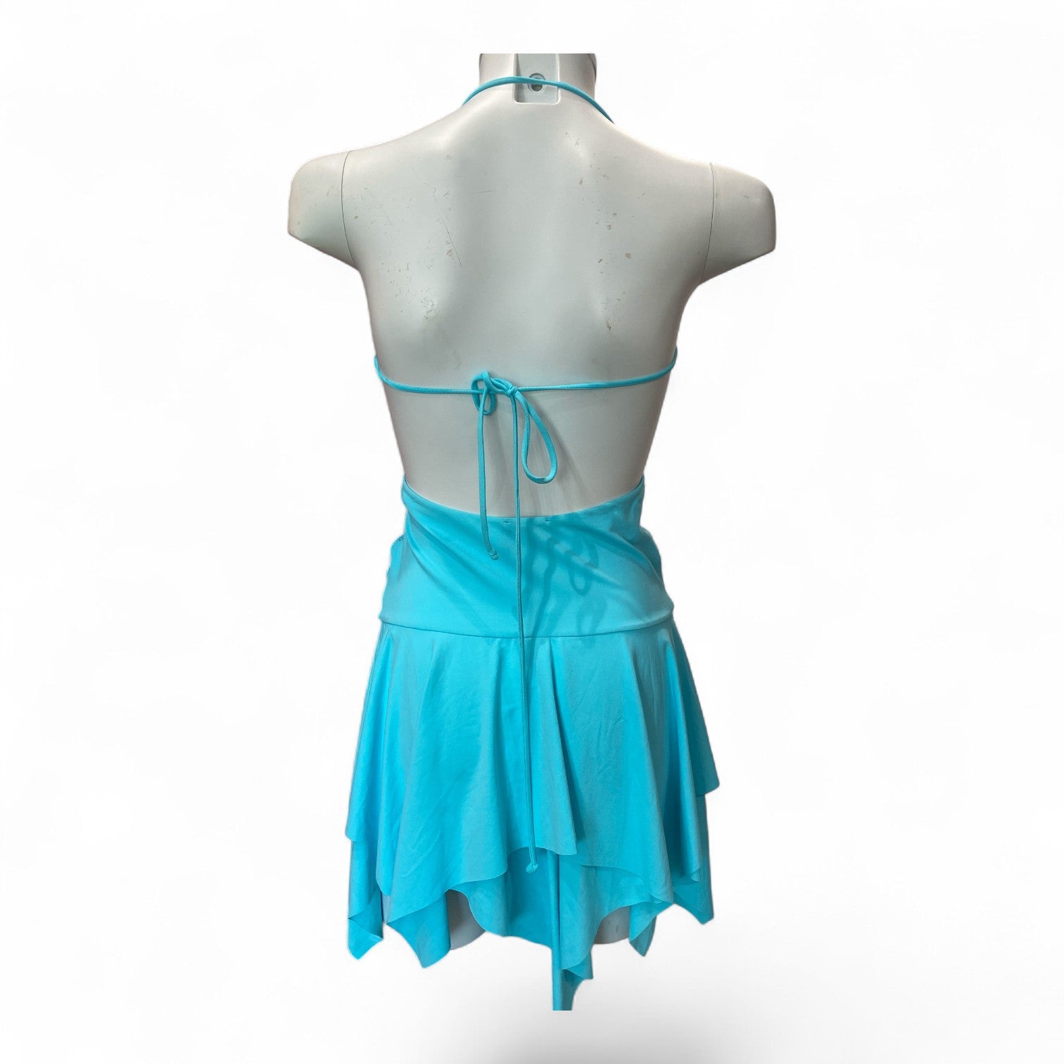 Leslie Amon Turquoise Beach Dress - Size XS
