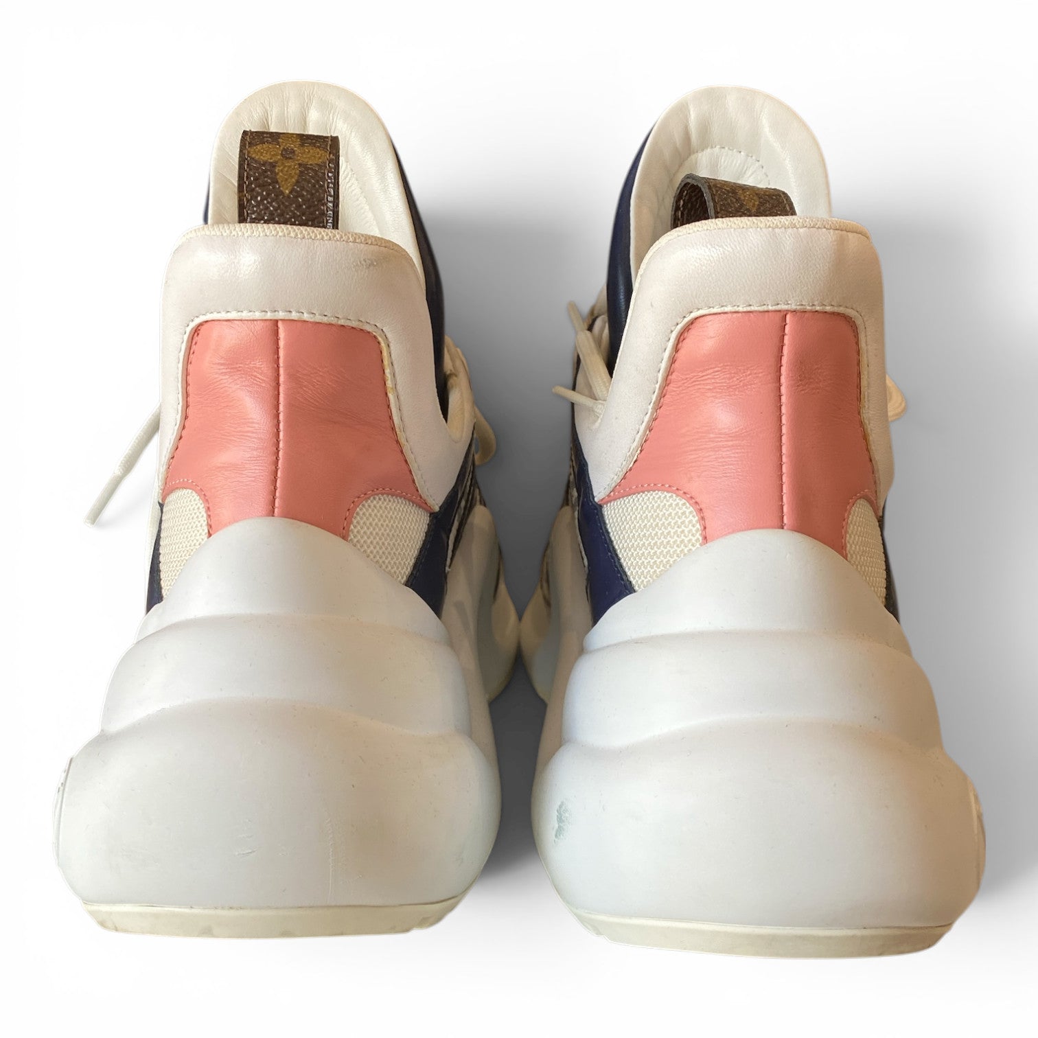 Louis Vuitton Archlight Sneakers White and Blue with Box & Dust Bag
