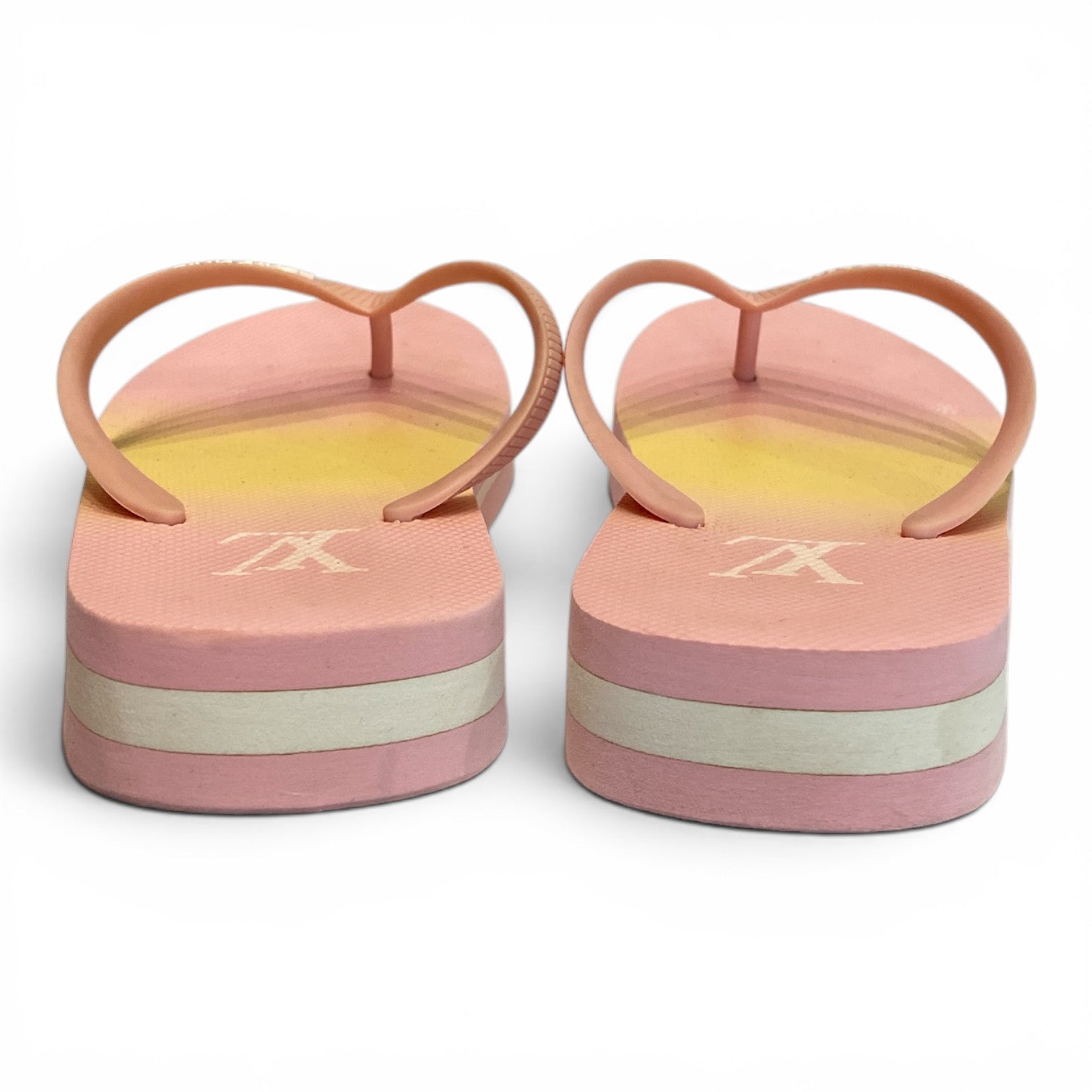 Louis Vuitton Sunset Platform Flip Flops – Size 38