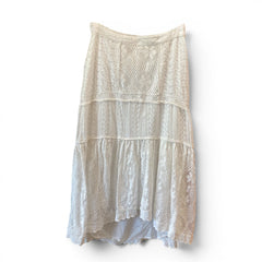 LoveShackFancy Lace Skirt – White – Size 6