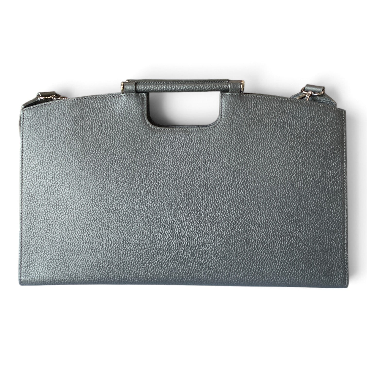 Marina Raphael Large Riviera Embellished Leather Bag – Black