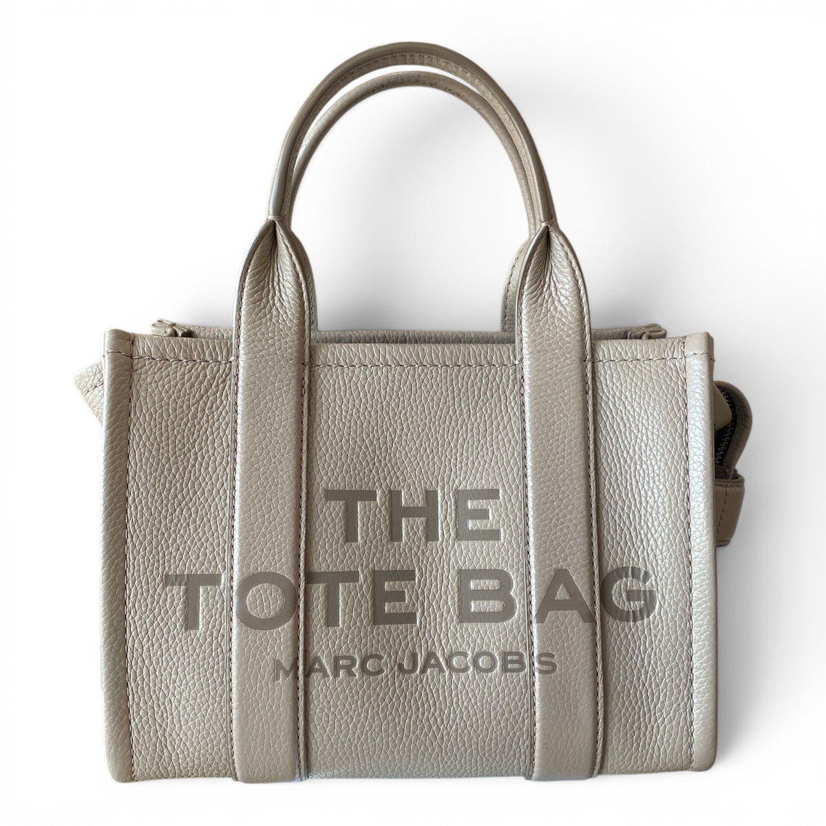 Marc Jacobs The Tote Bag – Grey Beige – Leather