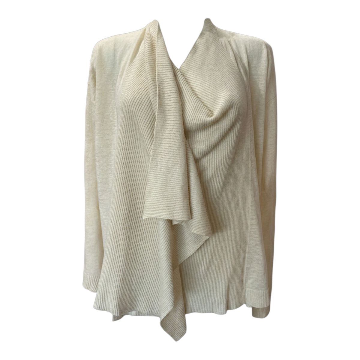 Max Mara Fine Knit Pullover – Cream – Size S