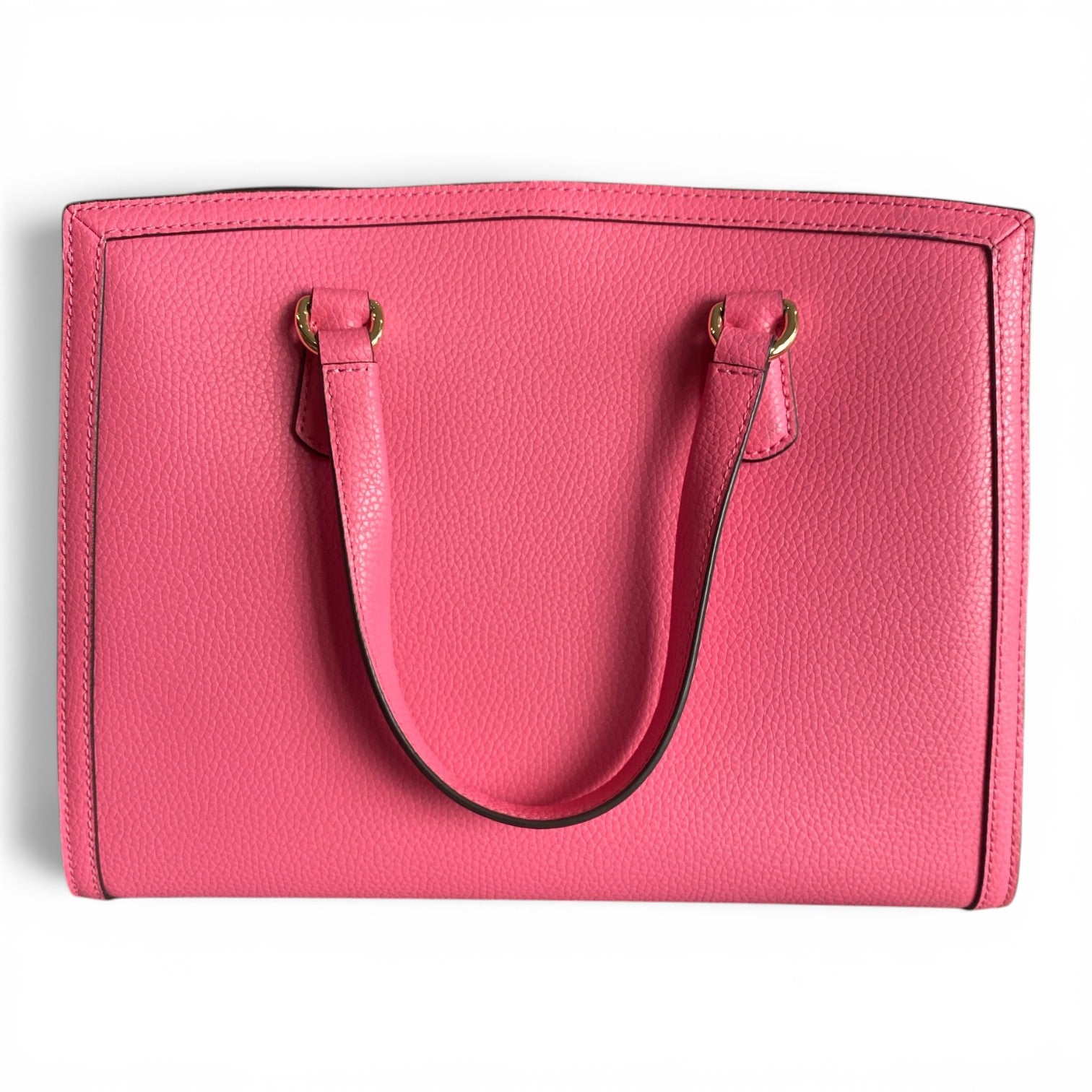 Michael Kors Chantal Small Leather Convertible Satchel – Pink