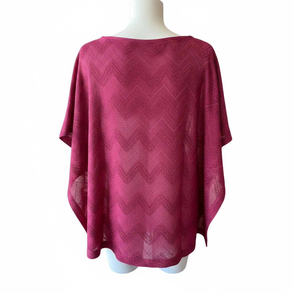 Missoni Metallic Knit Top – Large