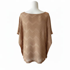 Missoni Metallic Knit Top – Large