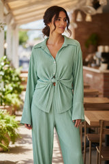 Nanushka Idris Blouse & Trouser Set – Size M