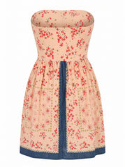 Paul & Joe Sister Bandera Strapless Floral Dress – Size 40