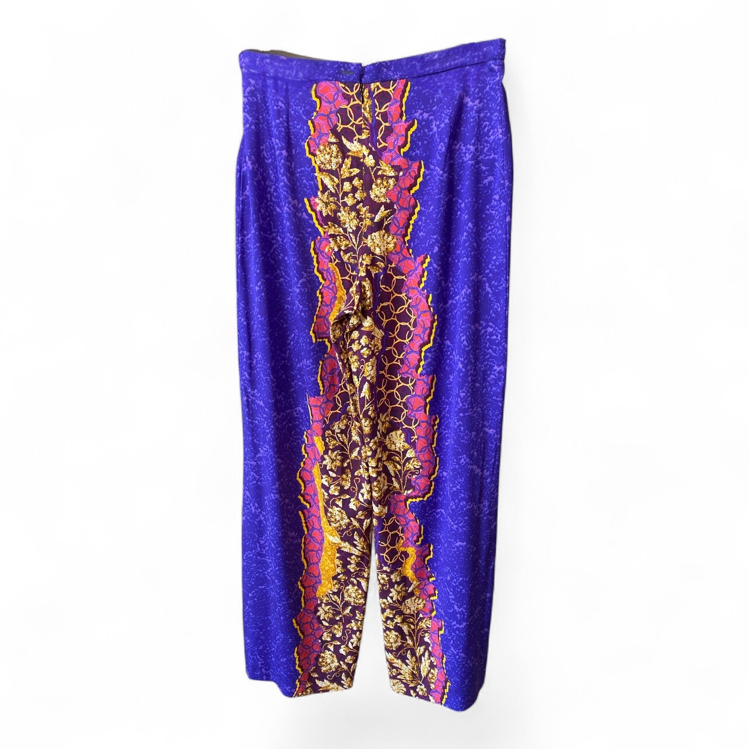 Peter Pilotto Printed Wide-Leg Trousers – Size US 8