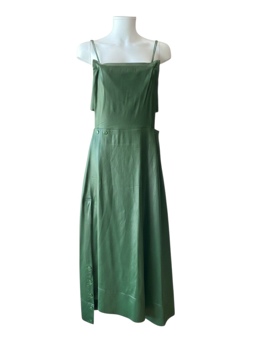 Phillip Lim Faux Leather Midi Dress - Size US 6