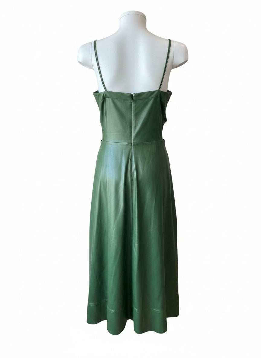 Phillip Lim Faux Leather Midi Dress - Size US 6
