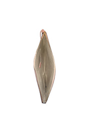 Bolso de mano Gucci Bamboo Clutch Piel granulada rosa claro